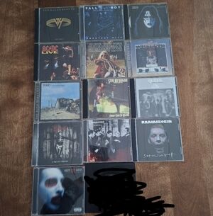 Lot Of 13 Mucic CD Various Artists Rock Metal And More